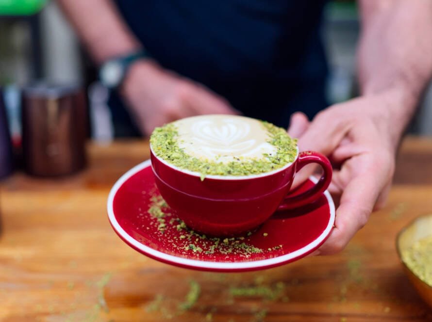 Café Latte Matcha en Monterrey